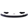 Spoiler delantero compatible con BMW Serie 5 F10 F11 Sedan Touring negro brillante