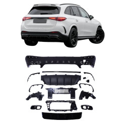 Difuzor pro Mercedes GLC 63 AMG SUV X254 černý