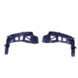 (PARTE) Difusor trasero con puntas de escape redondas negro brillante compatible con Mercedes E coupé W207 C207 Facelift