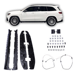 Sidesteps for Mercedes GLS X167 with lighting