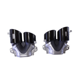 Parachoques trasero con difusor trasero compatible con Mercedes CLA C118 con PDC