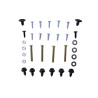 Paraurti posteriore Mercedes Classe A W177 Hatchback con diffusore e terminali di scarico neri (13)