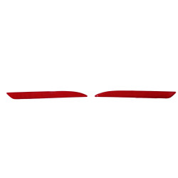 Para-choques traseiro com difusor para Mercedes Classe A W177 Hatchback com ponteiras de escape pretas