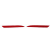 Paraurti posteriore Mercedes Classe A W177 Hatchback con diffusore e terminali di scarico neri (11)