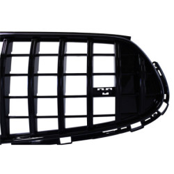 Parrilla compatible con Mercedes GLC - GLC coupé X254 C254 negro brillante (2023+)