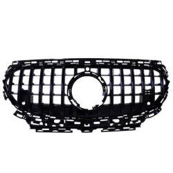 Grill compatible with Mercedes E Class W214 gloss black
