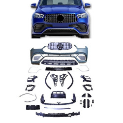 Priekšējais bamperis Mercedes GLE SUV kupeja C167 - GLE 63 AMG izskats