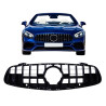 A Mercedes SL R231 Facelift modellel kompatibilis Grill HŰTŐRÁCS  fekete színű