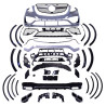 Bodykit a Mercedes-Benz GLE SUV W166-hoz