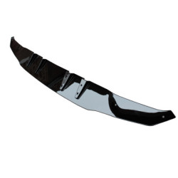 Difusor trasero compatible con mercedes a class v177 berlina 2019+ puntas de escape redondas dobles negras