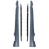 Sideskirts set compatible with Mercedes C Class W206 Sedan Estate