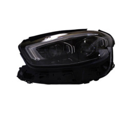 Full LED-forlygter sort kompatible med Mercedes E-klasse W213 Facelift