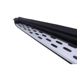 Running boards compatible with Mercedes GLA X156 alu