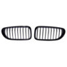 Rejilla riñones compatible con BMW Serie 6 F13 Coupé F12 Cabriolet F06 Gran Coupé barras simples negro de alto brillo