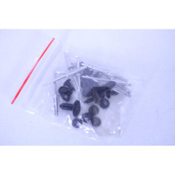 (PIEZA) Difusor trasero compatible con Mercedes clase A W177 hatchback 2019+ puntas de escape negro