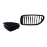 Grille rognons compatible avec BMW Série 6 F13 Coupé F12 Cabriolet F06 Gran Coupé noir brillant barres simples