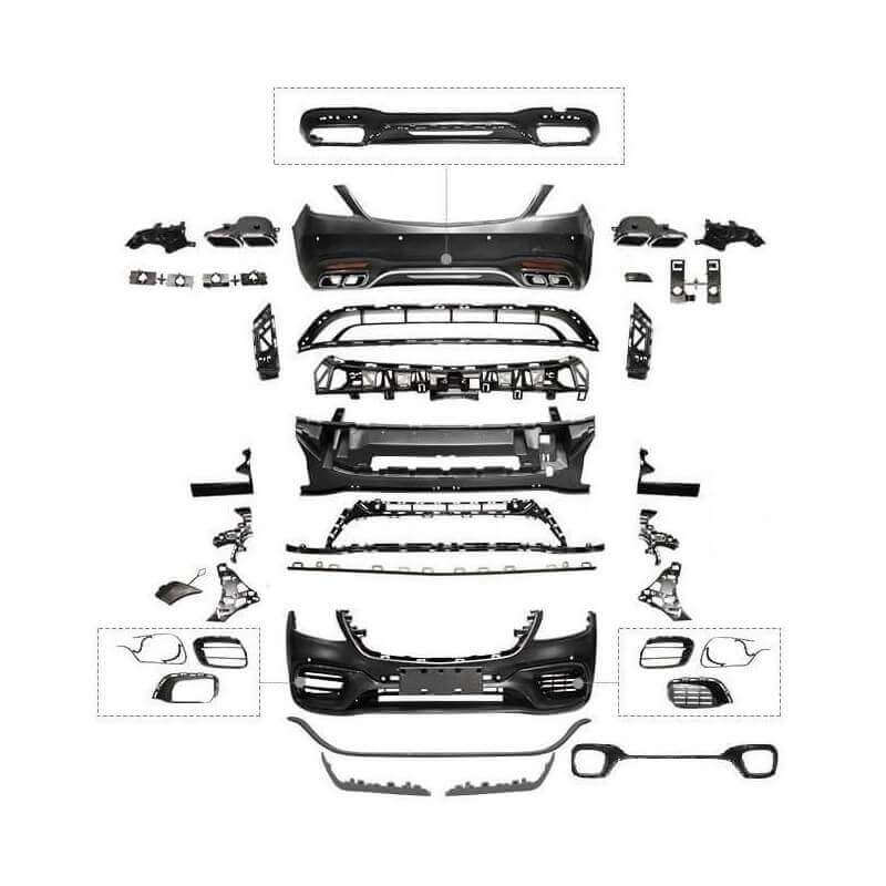 Bodykit Mercedes-Benz Razred S W222 Facelift