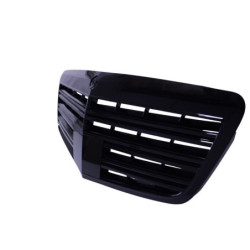 Parrilla compatible con Mercedes Clase S W221 negro brillante