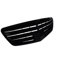 Calandre compatible avec Mercedes Classe S W221 noir brillant