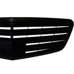 Grille compatible with Mercedes S-Class W221 glossy black