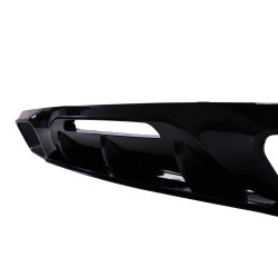 Diffuser with exhaust trim glossy black for Mercedes CLS W218 new look