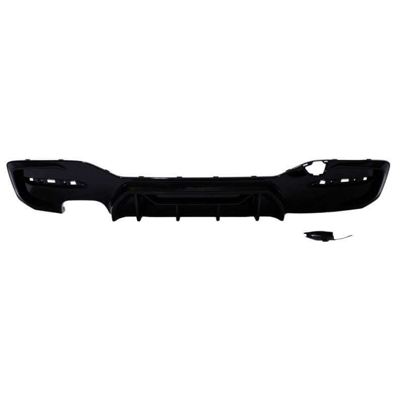 Diffusore compatibile con BMW Serie 1 F20 F21 Hatchback Facelift nero