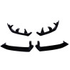 Bodykit compatibil cu BMW Seria 5 / I5 G60 set spoiler negru lucios