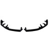 Bodykit compatible with BMW 5 Series / I5 G60 spoiler set high gloss black