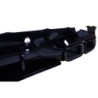 Diffuser compatible with mercedes cls c257 double exhaust pieces glossy black square