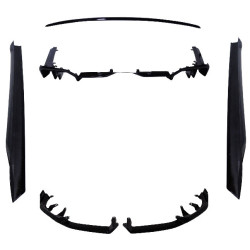 Bodykit compatibile con BMW Serie 5 G60 M-Performance nero lucido