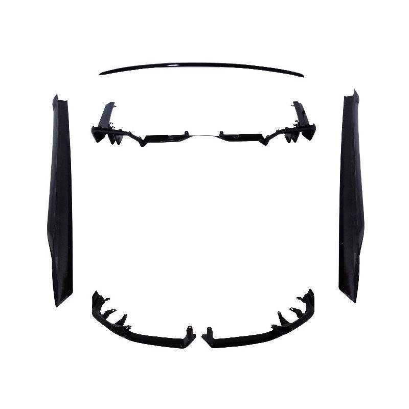 Bodykit compatible avec BMW Série 5 G60 M-Performance noir brillant