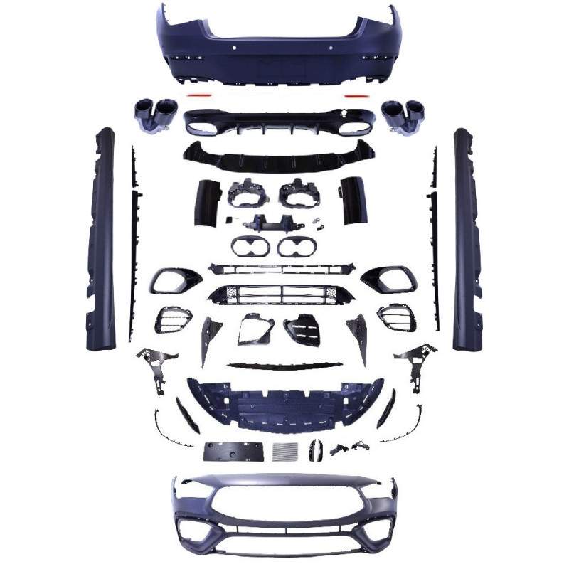 Bodykit odpowiedni dla Mercedesa CLA C118 W118 X118 bez pakietu AMG line