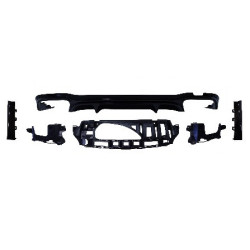 (DEL) Diffusor til Mercedes E-Klasse W213 sort uden AMG-linje