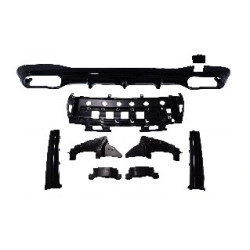 (PART) Diffuser compatible with Mercedes S63 AMG W223 look