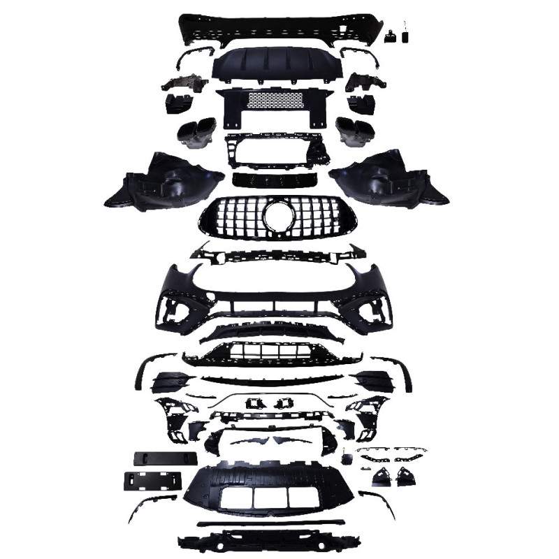 Bodykit kompatibelt med Mercedes GLC SUV X254 AMG-Line
