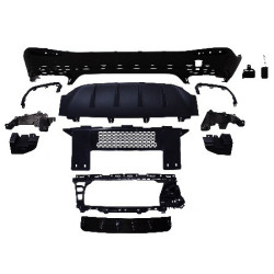 (ČÁST) Difuzor kompatibilní s hranatým výfukovým potrubím Mercedes GLC SUV X254