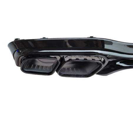 620d Diffuser Diffuser compatibel met Mercedes E Klasse W213 S213 volledig glanzend zwart