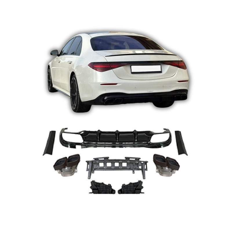 Diffúzor kompatibilis a Mercedes S63 AMG W223 megjelenéssel