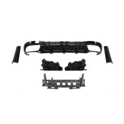 Diffusor kompatibel med Mercedes S63 AMG W223-look
