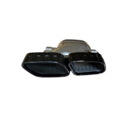 Difusor trasero compatible con Mercedes Clase E W213 S213 negro brillante completo