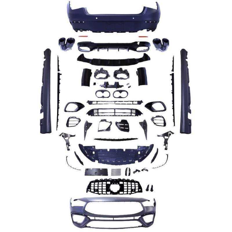Bodykit Mercedes CLA C118 W118 X118 senza AMG Line