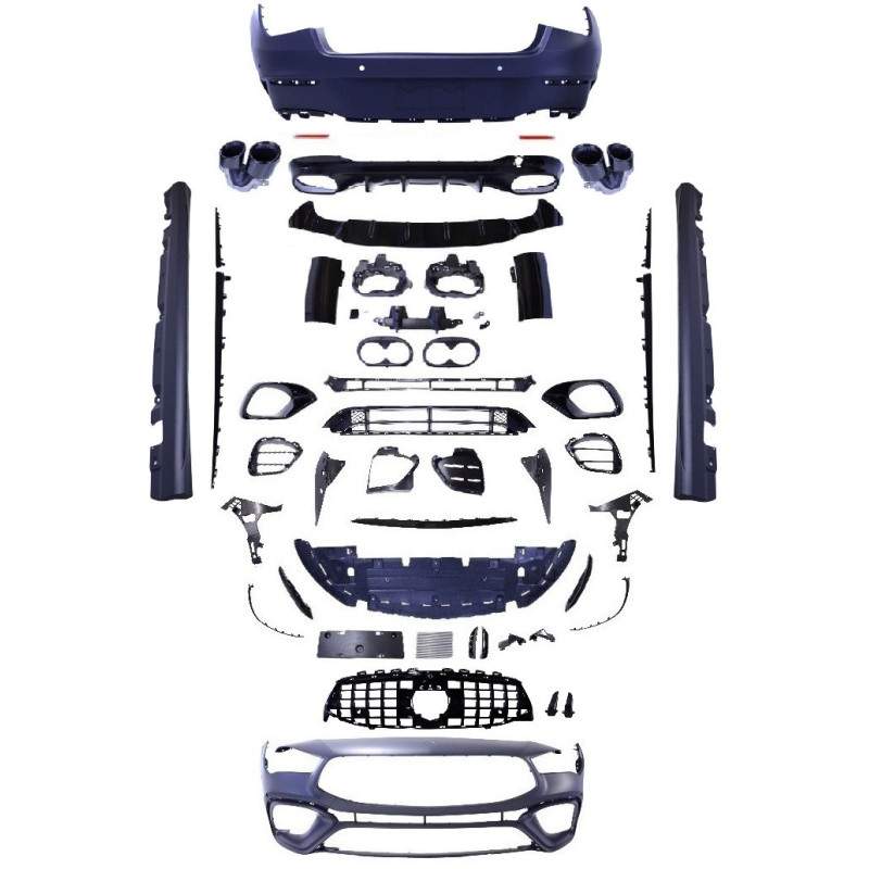 Kit de carrocería adecuado para Mercedes CLA C118 W118 X118 sin paquete AMG line