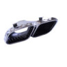 (PART) Țevi de eșapament compatibile cu Mercedes GLE GLS GLE coupe W167 X167 C167 crom