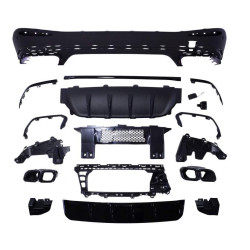 Diffuser for Mercedes GLC 63 AMG SUV X254 black