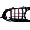 Grelha Mercedes AMG GT Facelift 4 portas W290 X290 preta com acabamento vermelho (3)