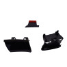 Rešetka za Mercedes AMG GT Facelift, 4-vratni W290 X290, črna z rdečim zaključkom