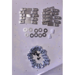 Sivulokasuojat yhteensopivat Mercedes-Benz GLA H247:n kanssa musta