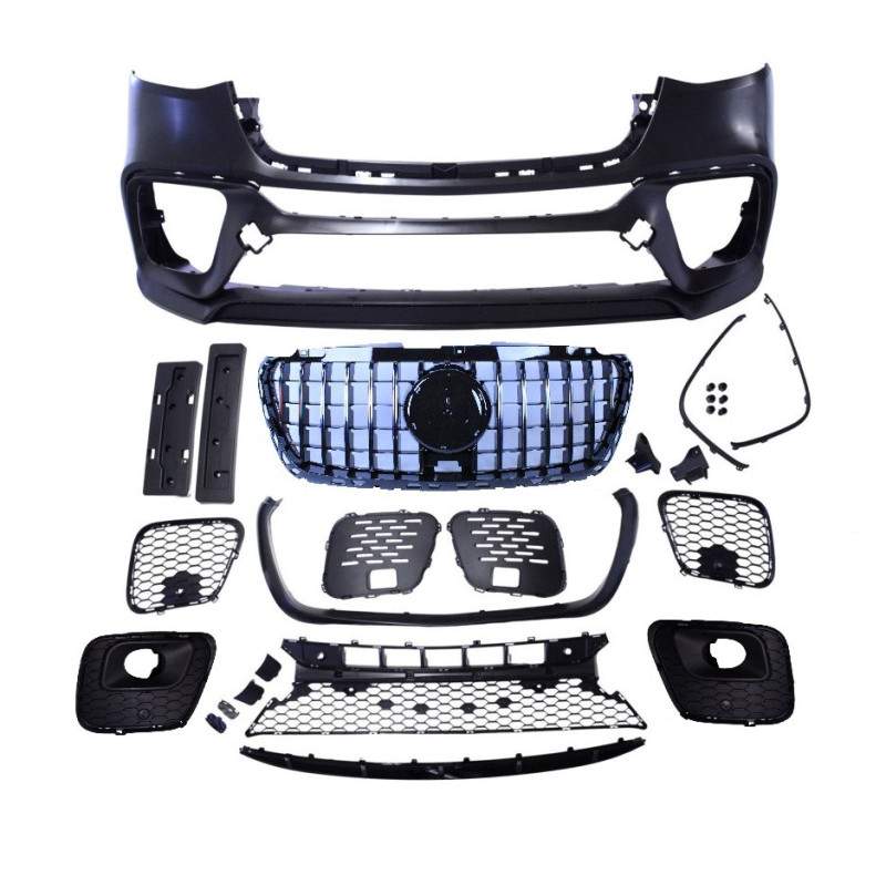 Zderzak do Mercedes Sprinter W907 2019+ z chromowanym grillem