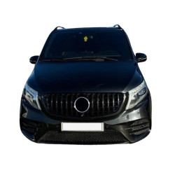 Grill kompatybilny z mercedes-benz w447 v class facelift czarny