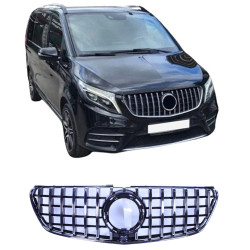 Mřížka pro mercedes třídy v w447 chrome facelift 2019+